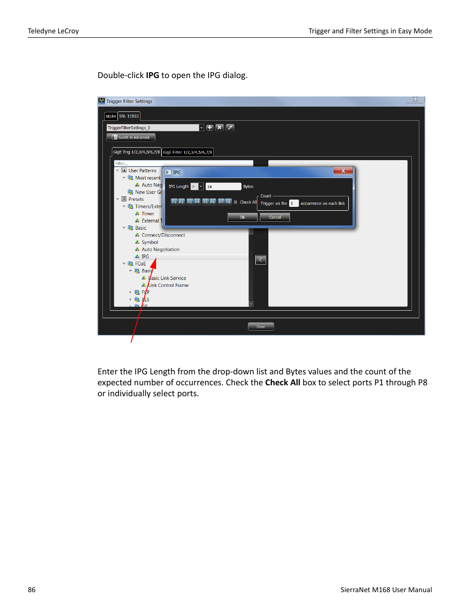 Teledyne LeCroy SierraNet M168 User Manual Ver.1.40 User Manual | Page 88 / 228