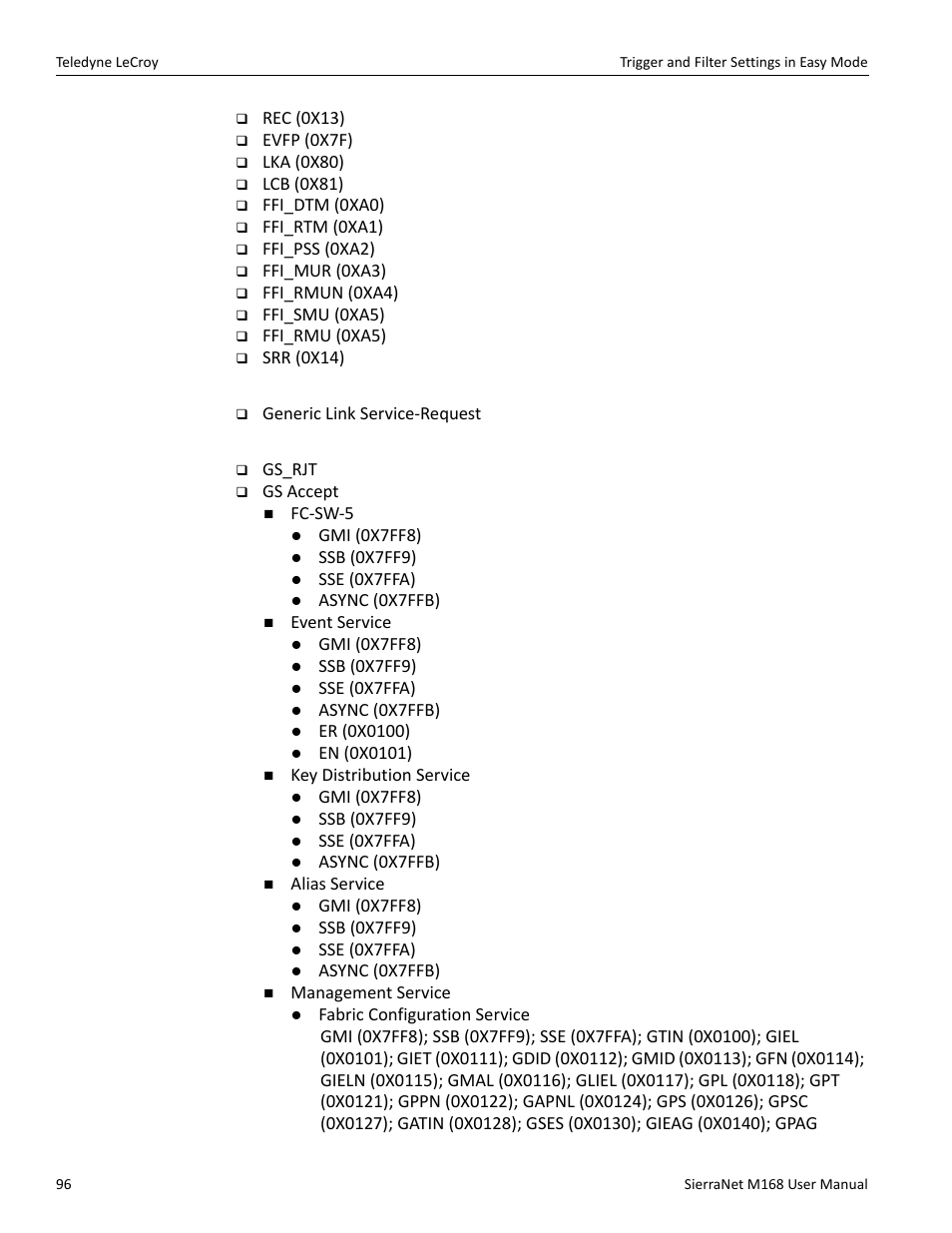 Teledyne LeCroy SierraNet M168 User Manual Ver.1.40 User Manual | Page 98 / 228
