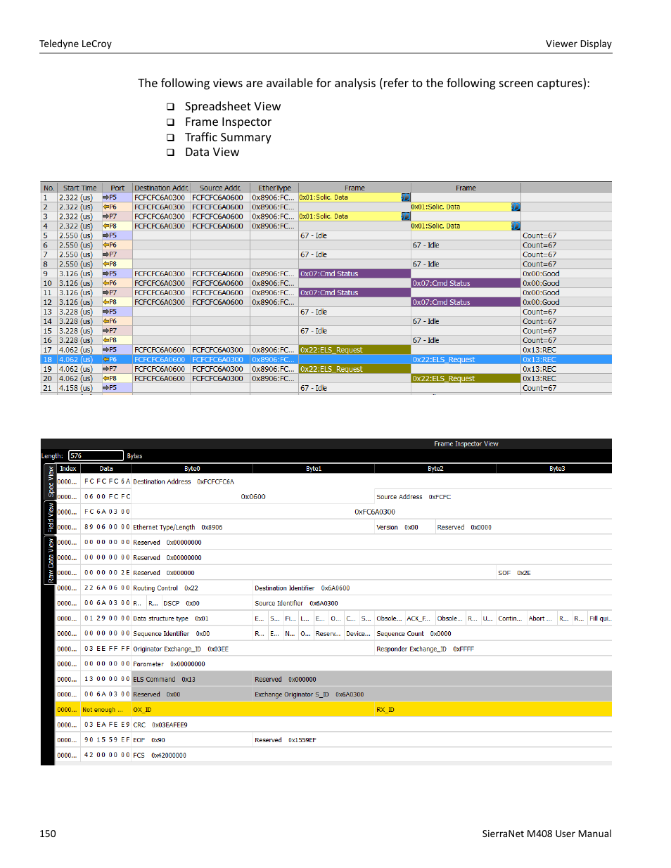 Teledyne LeCroy SierraNet M408 User Manual Ver.1.50 User Manual | Page 152 / 254