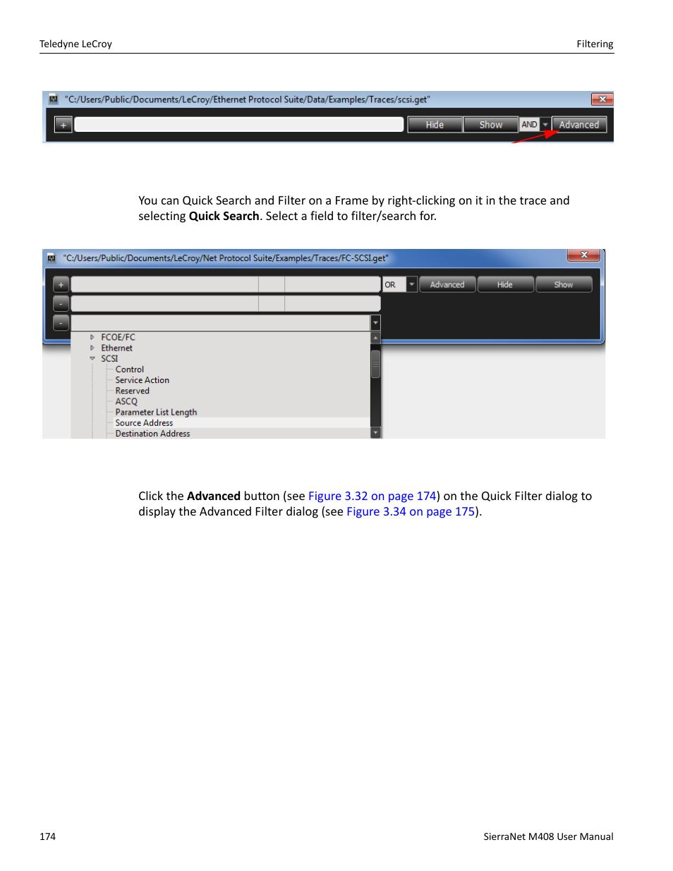 Teledyne LeCroy SierraNet M408 User Manual Ver.1.50 User Manual | Page 176 / 254