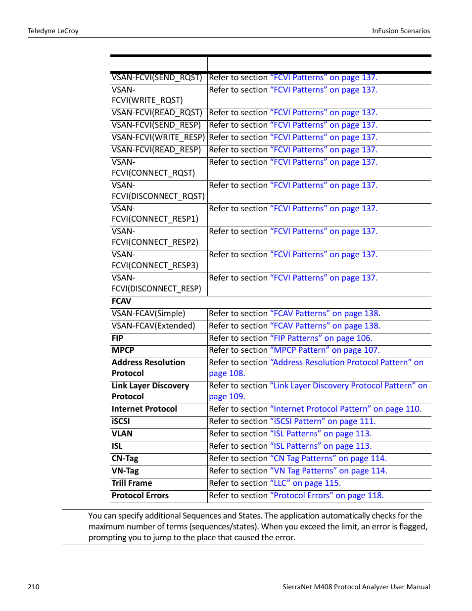 Teledyne LeCroy SierraNet M408 User Manual Ver.1.50 User Manual | Page 212 / 254