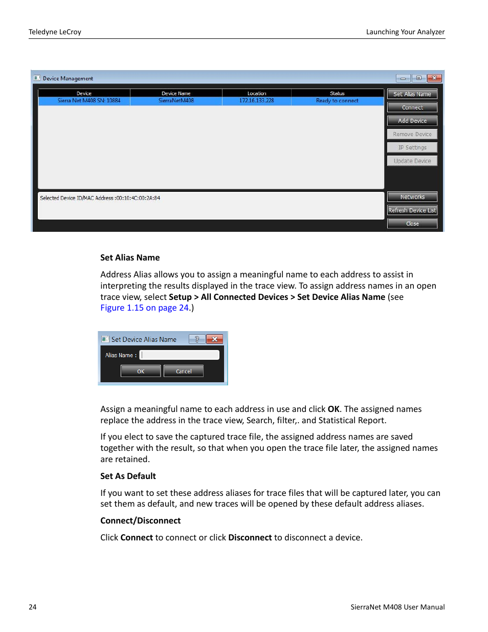 Teledyne LeCroy SierraNet M408 User Manual Ver.1.50 User Manual | Page 26 / 254