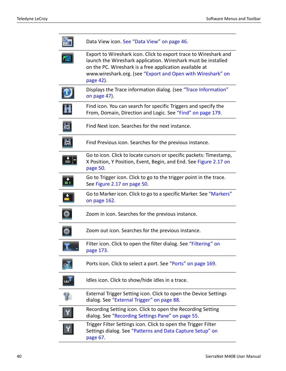 Teledyne LeCroy SierraNet M408 User Manual Ver.1.50 User Manual | Page 42 / 254