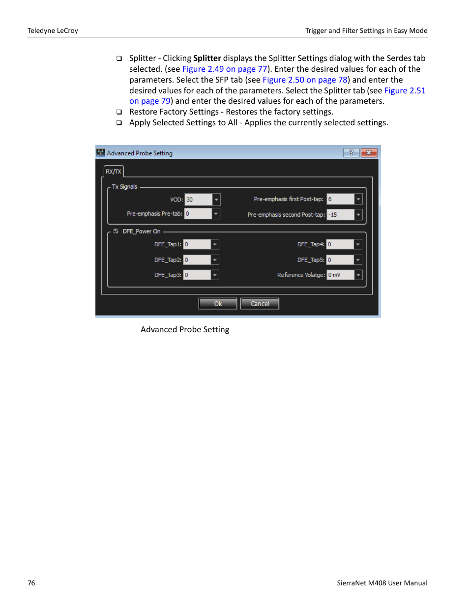 Teledyne LeCroy SierraNet M408 User Manual Ver.1.50 User Manual | Page 78 / 254