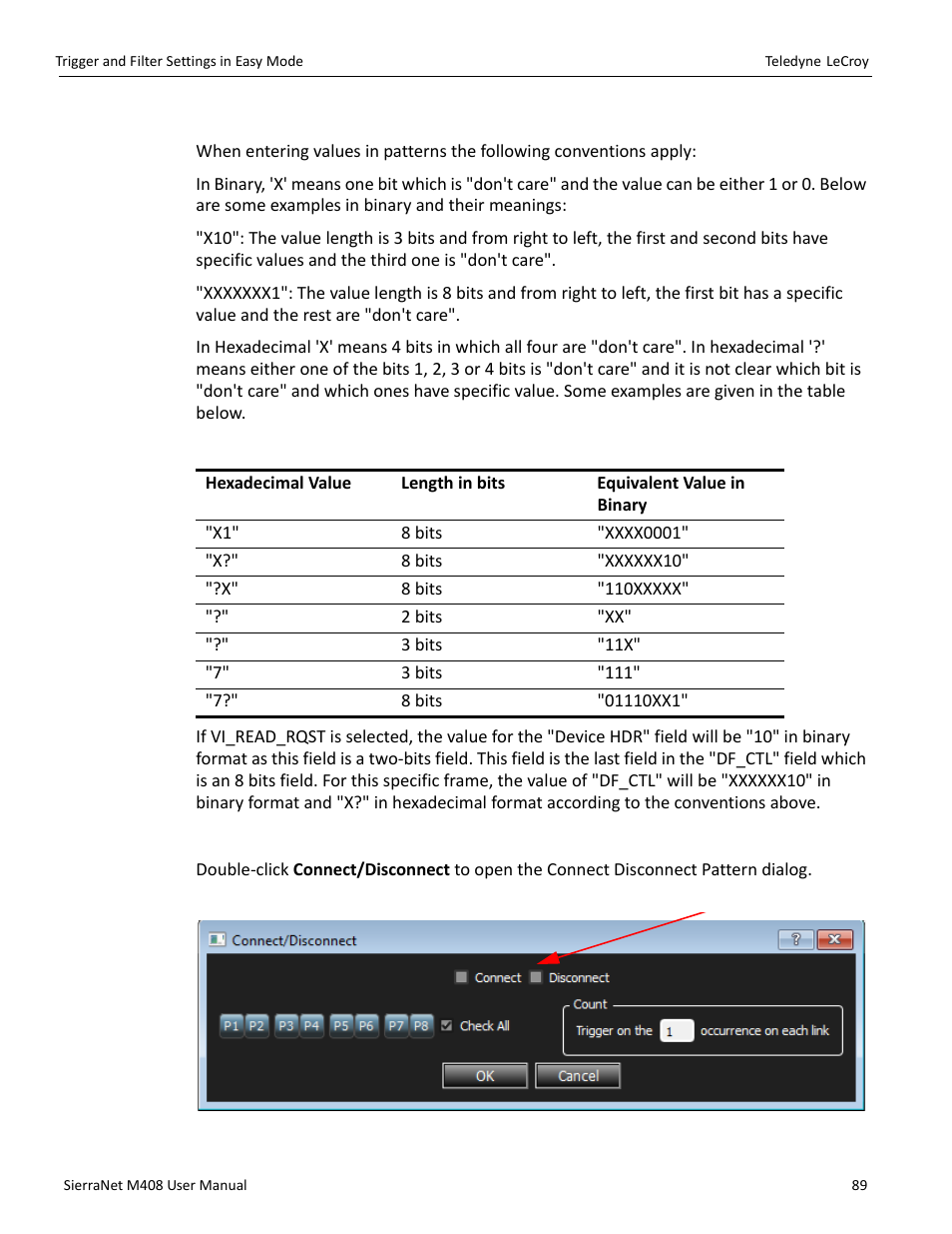 Basic patterns | Teledyne LeCroy SierraNet M408 User Manual Ver.1.50 User Manual | Page 91 / 254