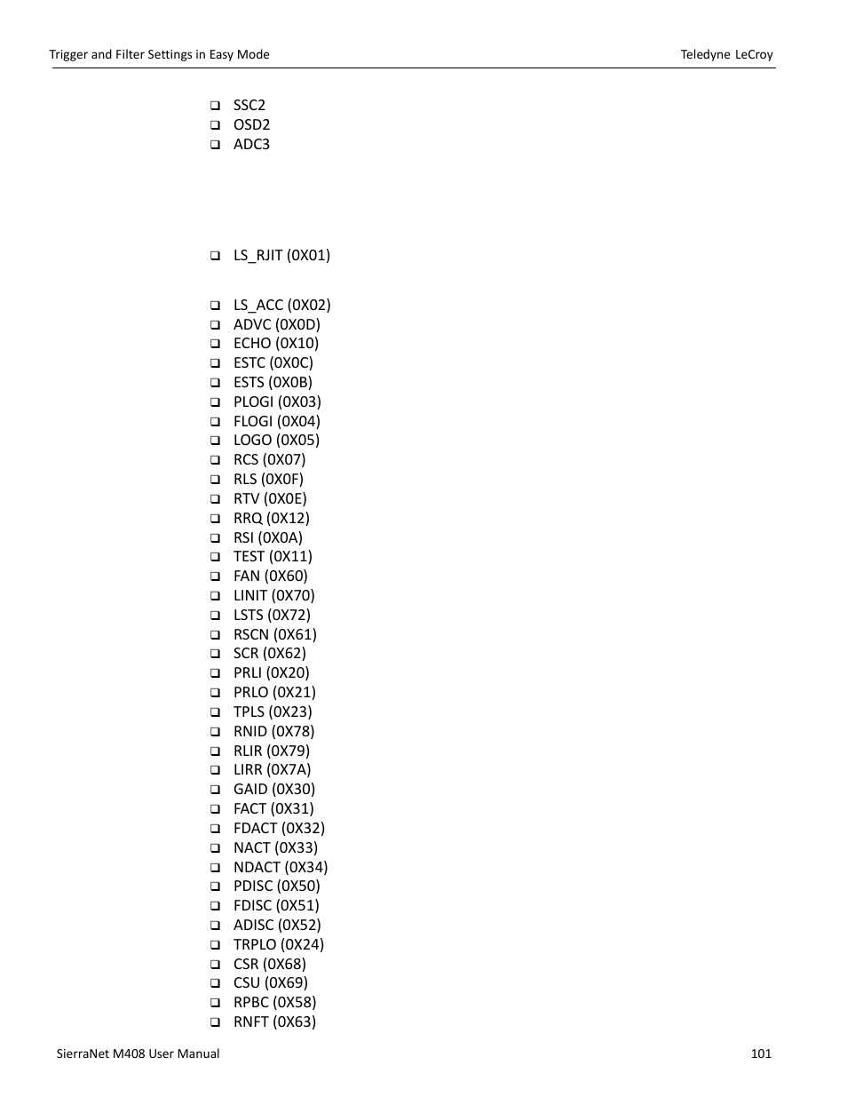 Teledyne LeCroy SierraNet M408 User Manual Ver.1.40 User Manual | Page 103 / 234