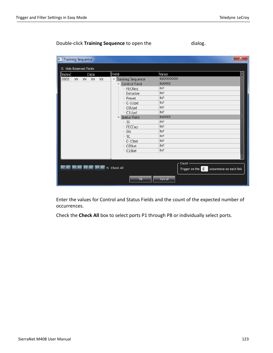 Teledyne LeCroy SierraNet M408 User Manual Ver.1.40 User Manual | Page 125 / 234
