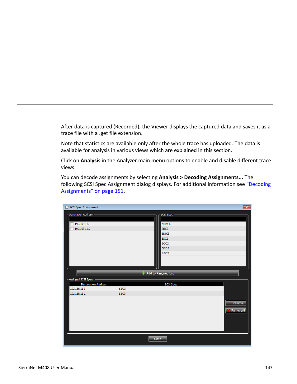 Display manipulation, 1 viewer display, Chapter 3: display manipulation | Display manipulation” on, Chapter 3 | Teledyne LeCroy SierraNet M408 User Manual Ver.1.40 User Manual | Page 149 / 234