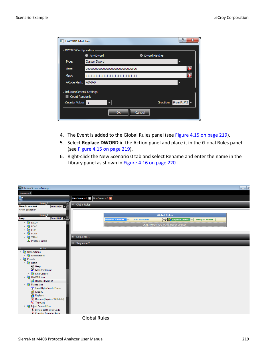 Teledyne LeCroy SierraNet M408 User Manual Ver.1.40 User Manual | Page 221 / 234