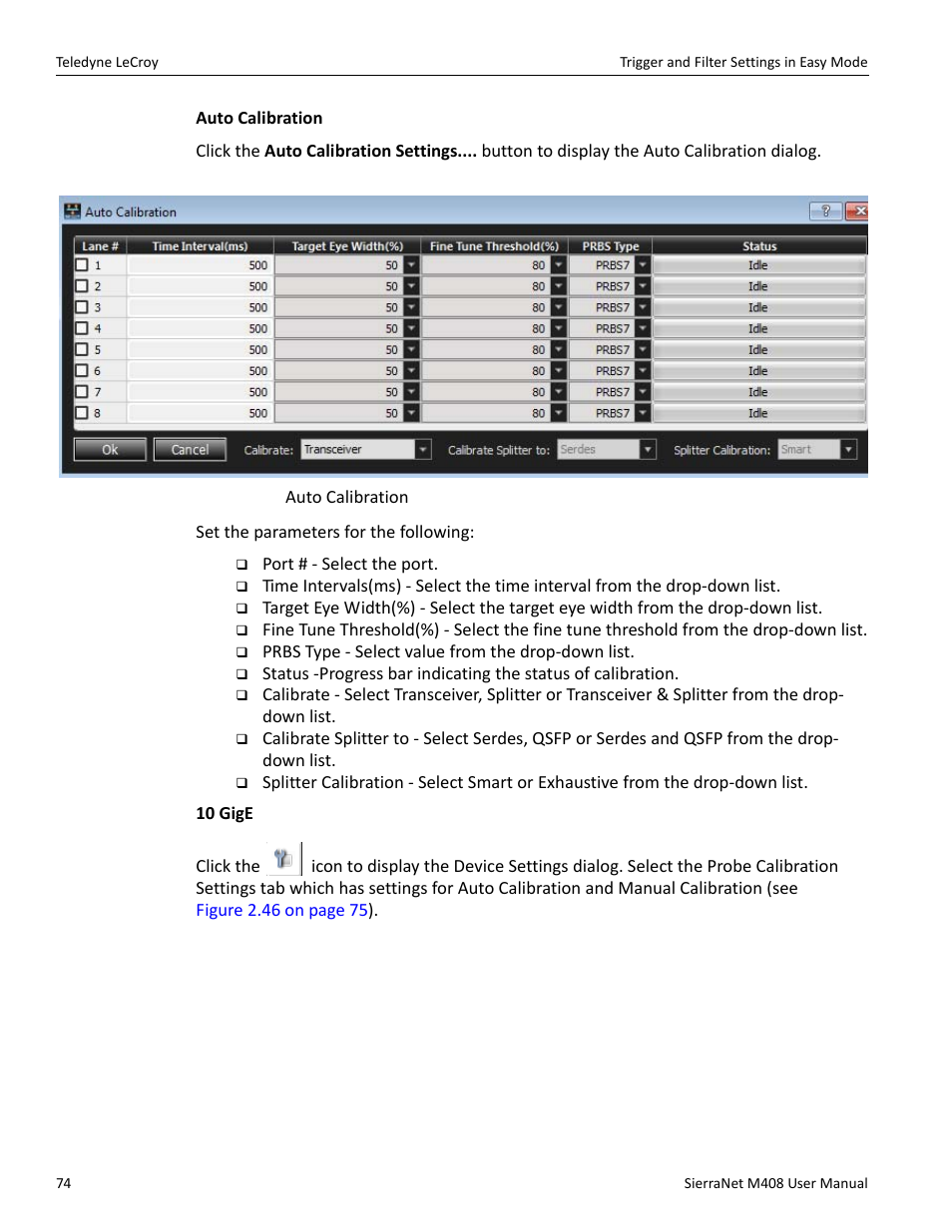 Teledyne LeCroy SierraNet M408 User Manual Ver.1.40 User Manual | Page 76 / 234