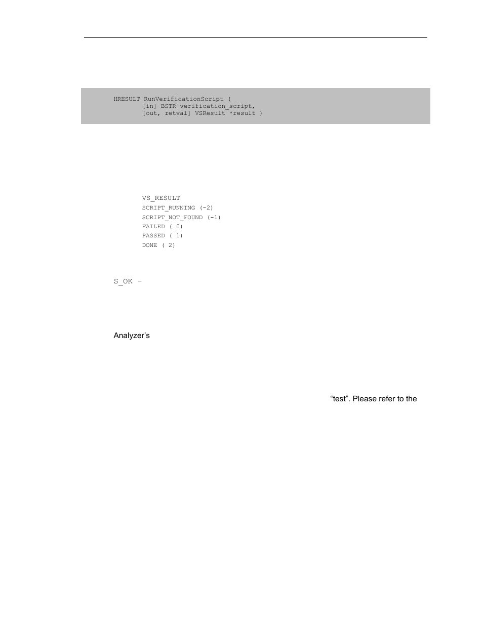 1 ifcverificationscript::runverificationscript | Teledyne LeCroy SierraFC Automation API User Manual | Page 41 / 71