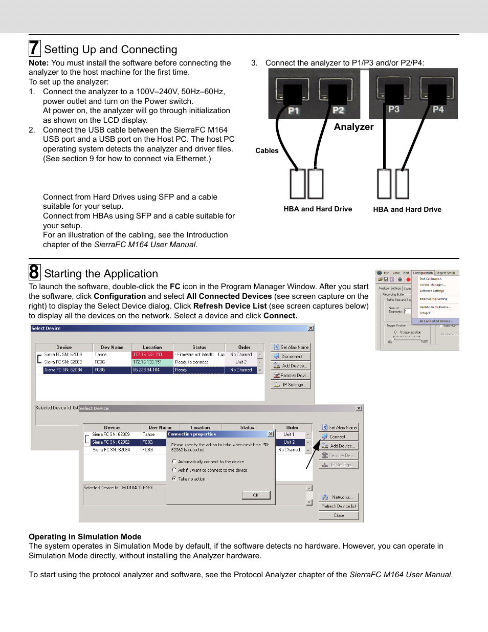 Teledyne LeCroy SierraFC M164 Quick Start Guide User Manual | Page 3 / 4