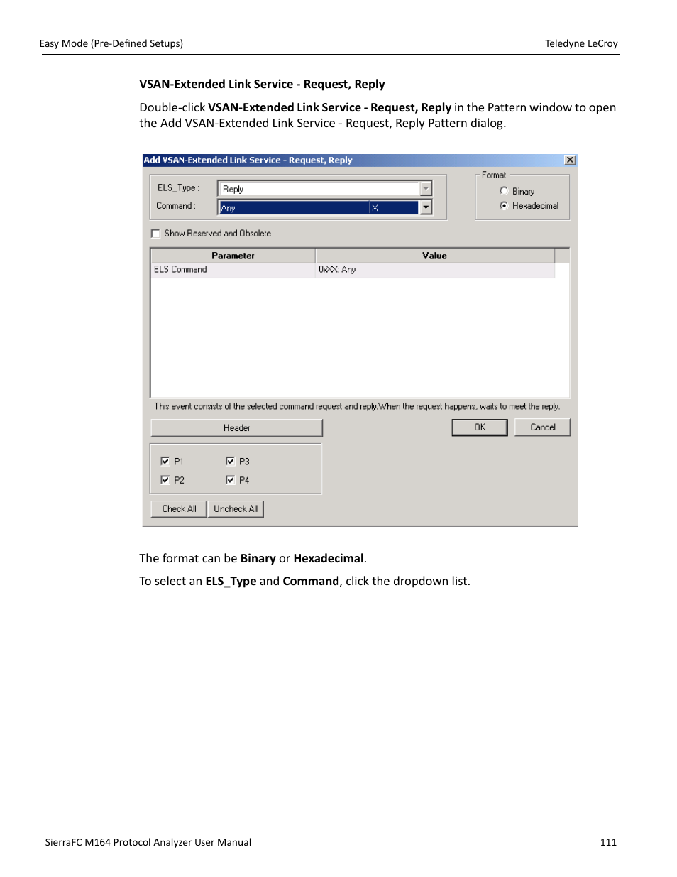 Teledyne LeCroy SierraFC M164 User Manual User Manual | Page 111 / 343