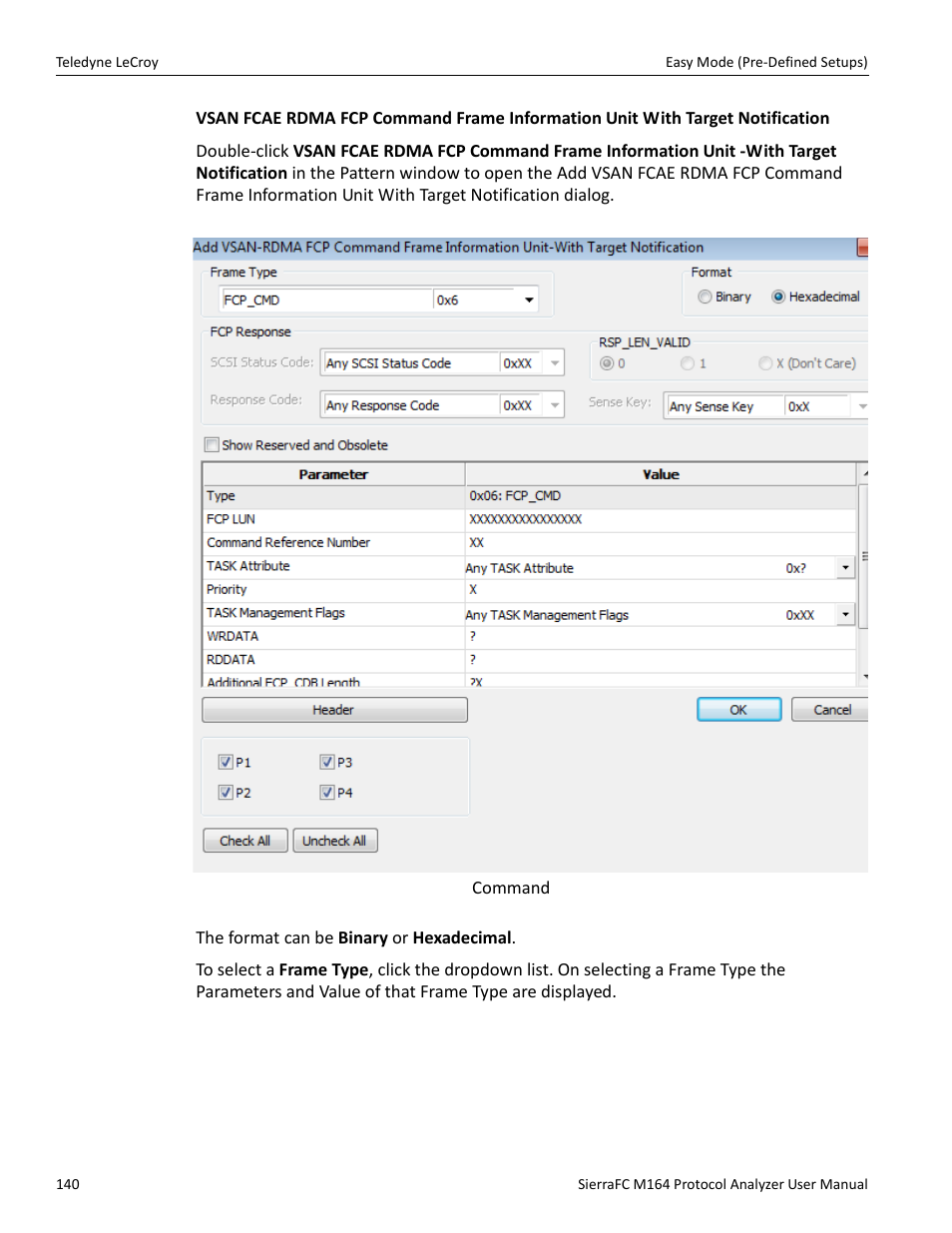 Teledyne LeCroy SierraFC M164 User Manual User Manual | Page 140 / 343