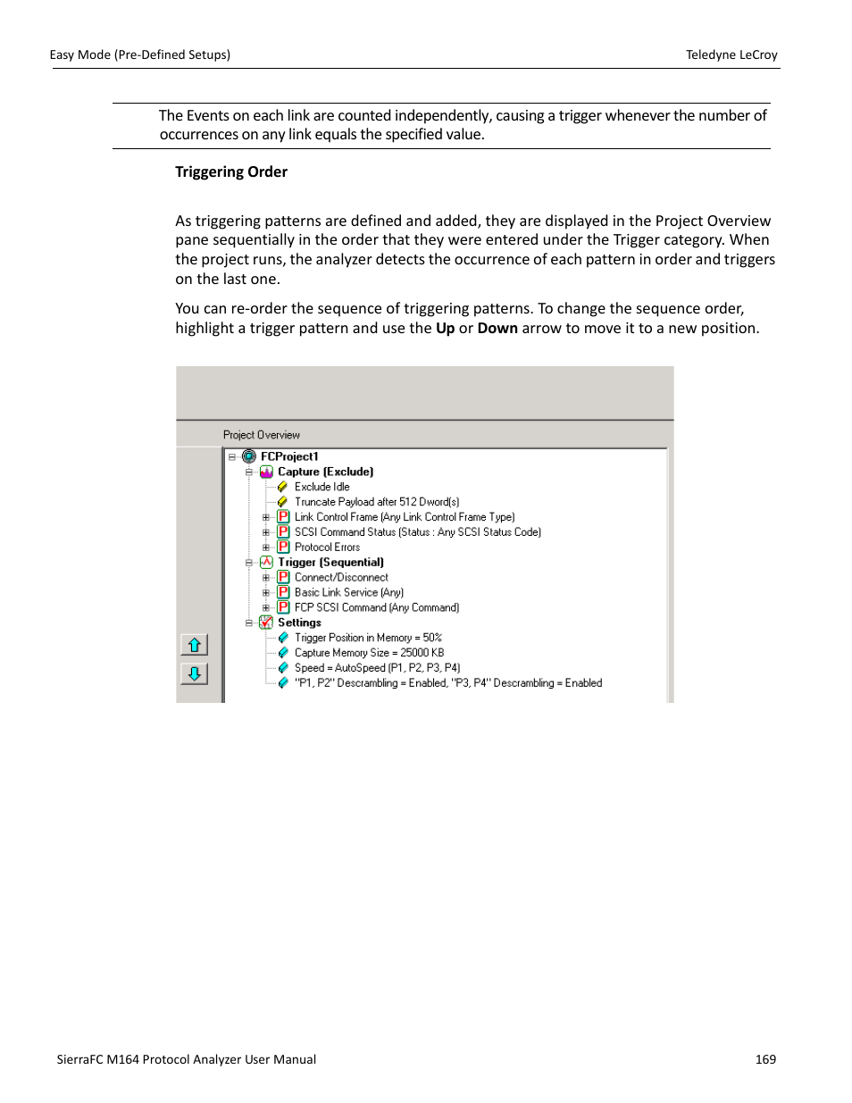 Teledyne LeCroy SierraFC M164 User Manual User Manual | Page 169 / 343