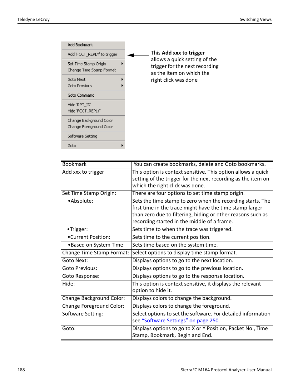 Teledyne LeCroy SierraFC M164 User Manual User Manual | Page 188 / 343