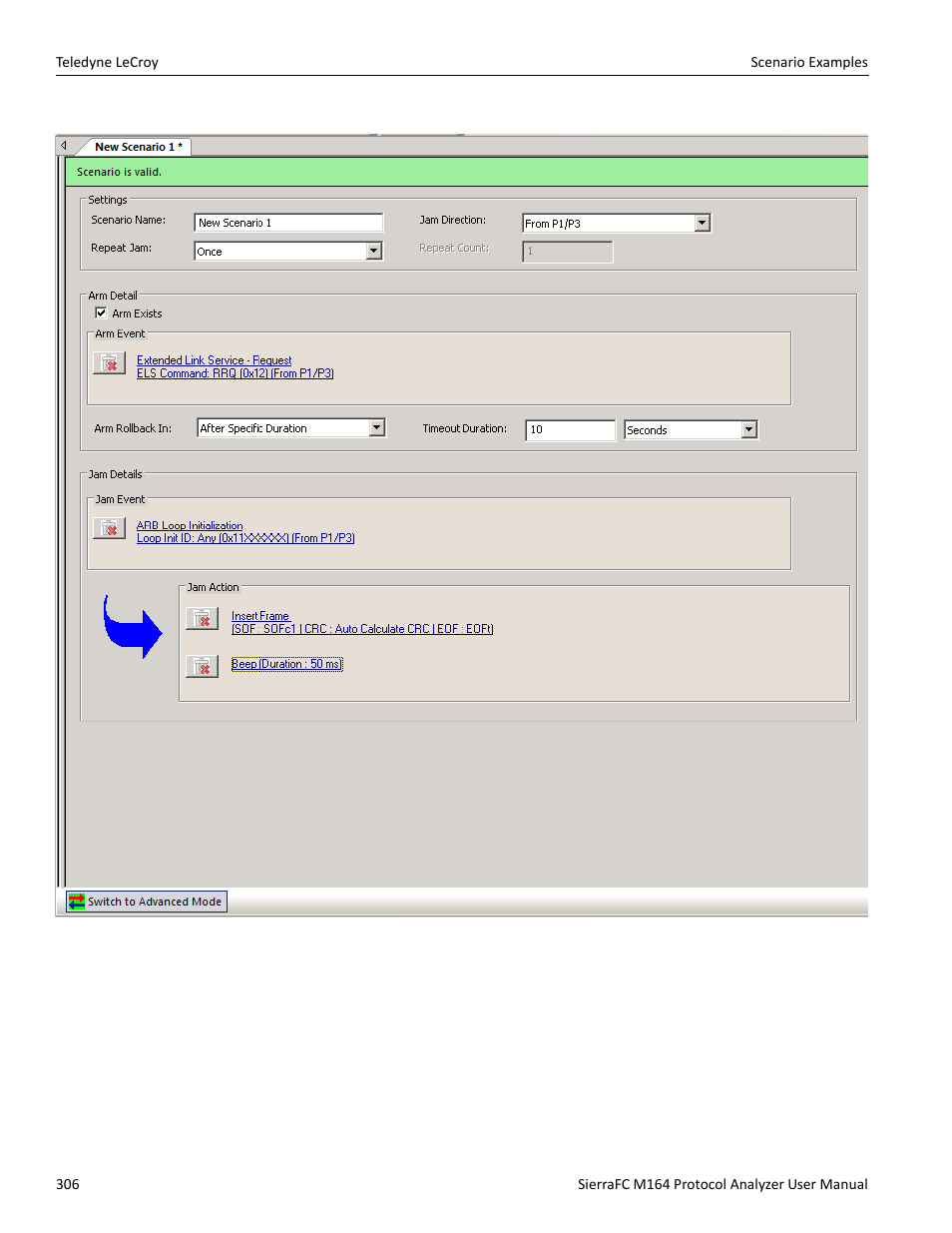 Teledyne LeCroy SierraFC M164 User Manual User Manual | Page 306 / 343