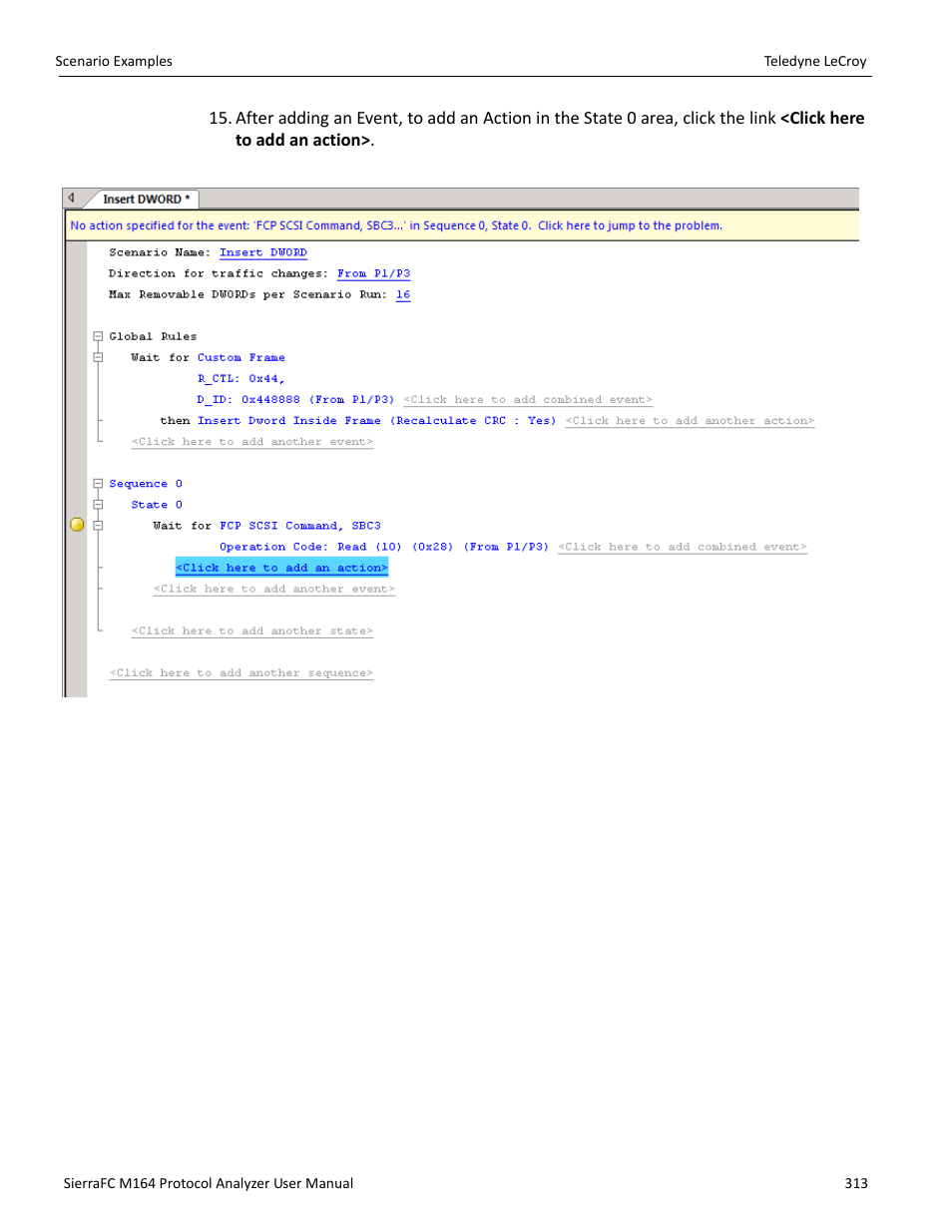 Teledyne LeCroy SierraFC M164 User Manual User Manual | Page 313 / 343