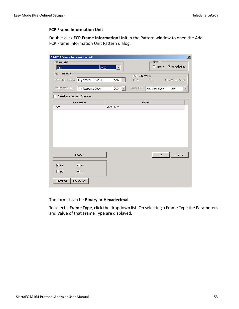 Teledyne LeCroy SierraFC M164 User Manual User Manual | Page 53 / 343