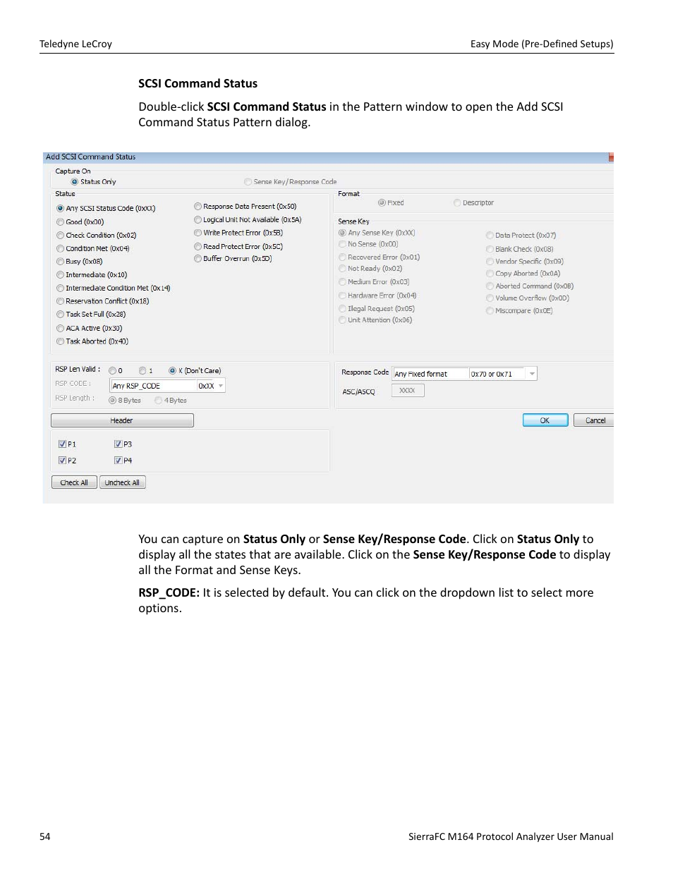 Teledyne LeCroy SierraFC M164 User Manual User Manual | Page 54 / 343