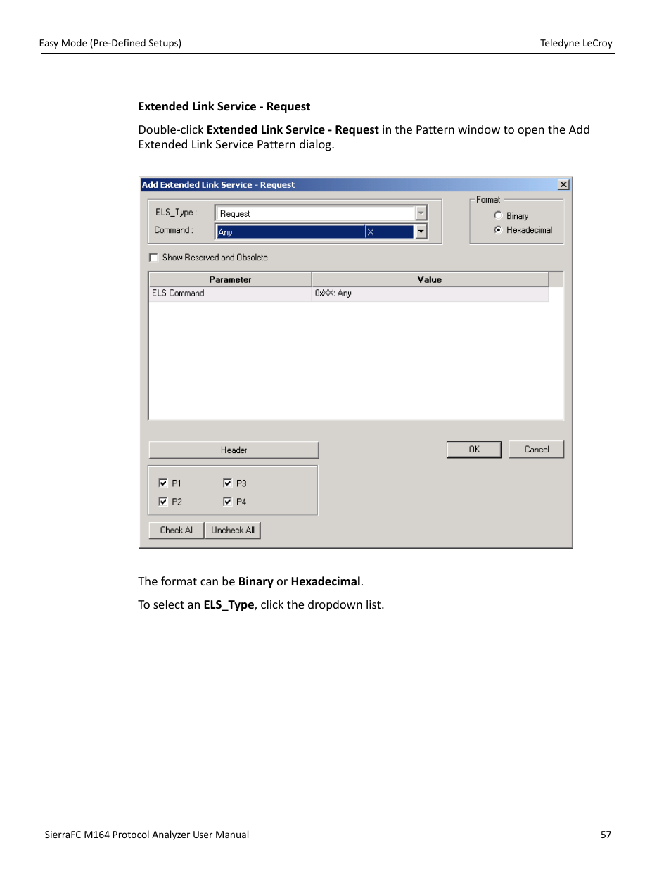 Els patterns | Teledyne LeCroy SierraFC M164 User Manual User Manual | Page 57 / 343