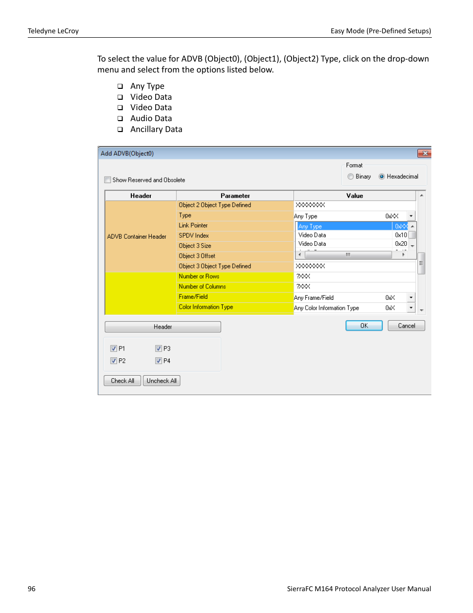 Teledyne LeCroy SierraFC M164 User Manual User Manual | Page 96 / 343