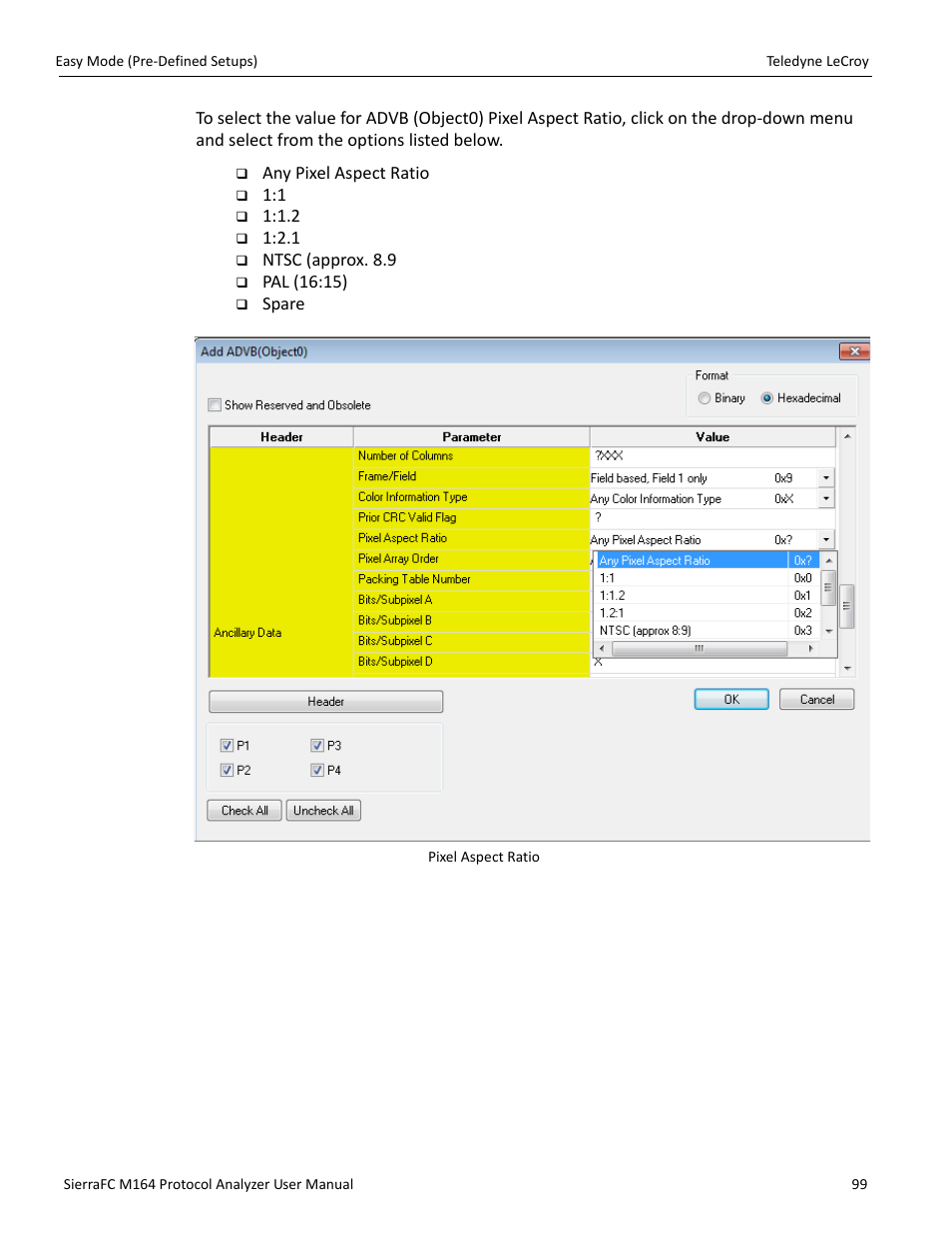 Teledyne LeCroy SierraFC M164 User Manual User Manual | Page 99 / 343