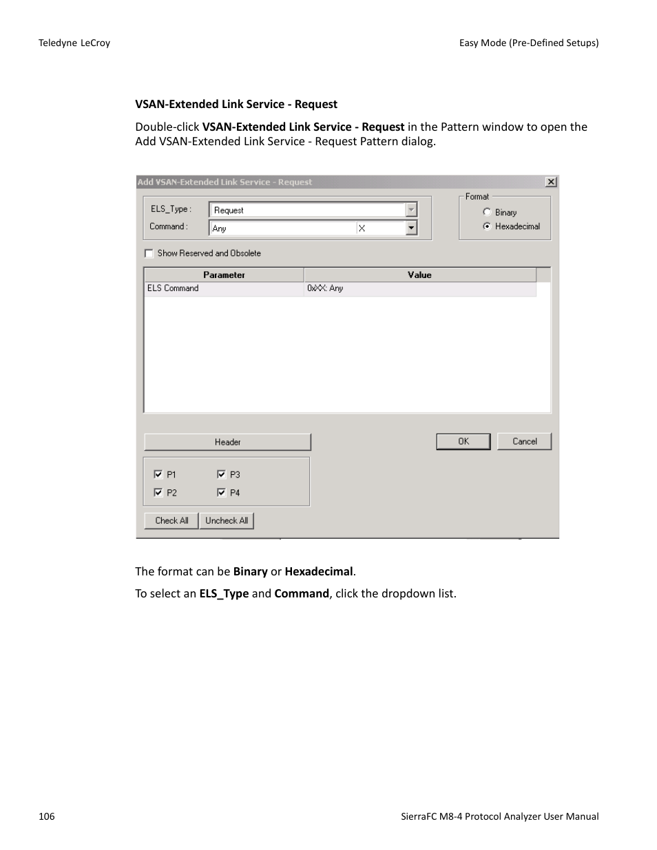 Vsan els patterns | Teledyne LeCroy SierraFC M8-4 User Manual User Manual | Page 106 / 335