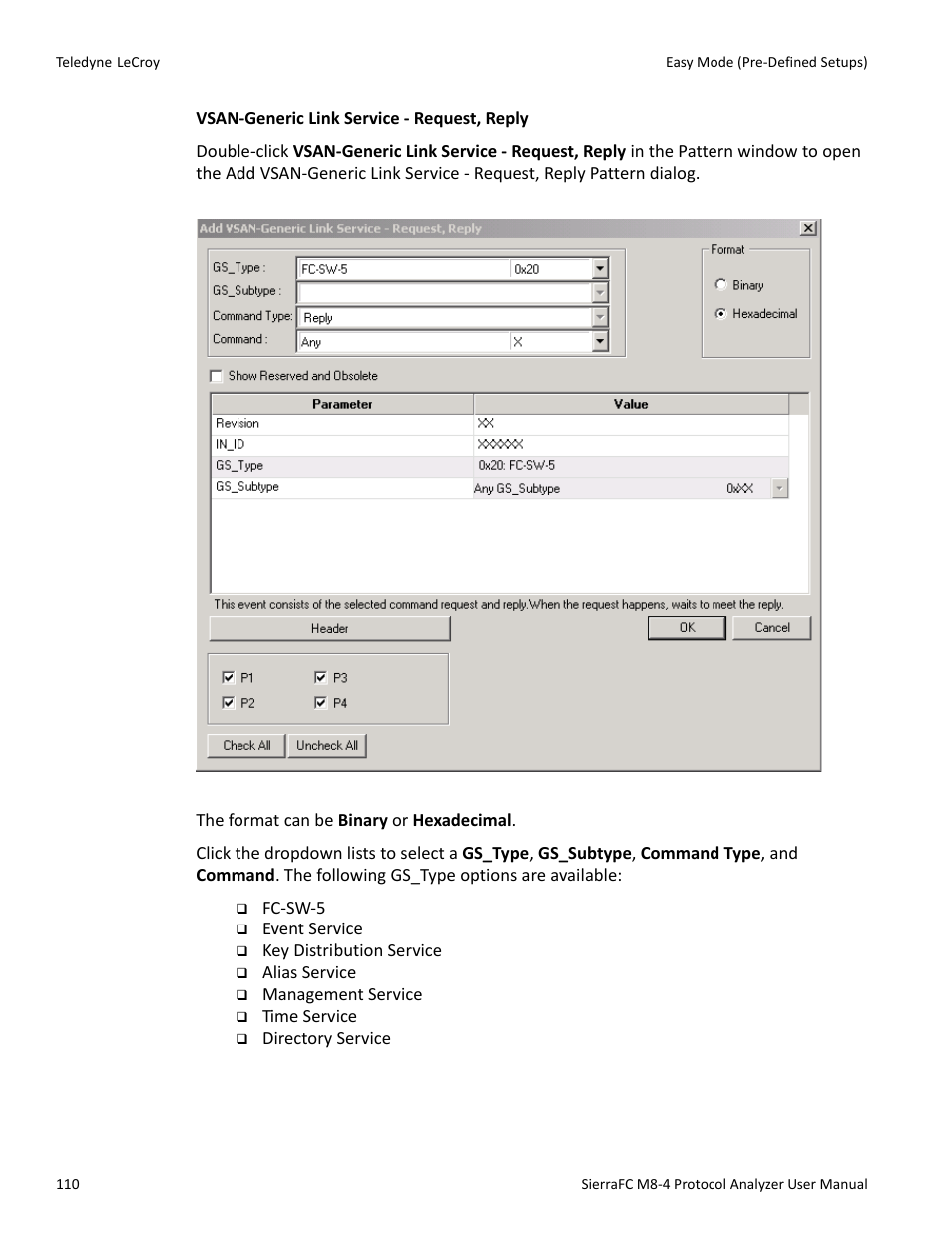 Teledyne LeCroy SierraFC M8-4 User Manual User Manual | Page 110 / 335