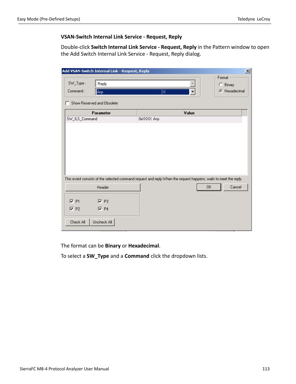Teledyne LeCroy SierraFC M8-4 User Manual User Manual | Page 113 / 335