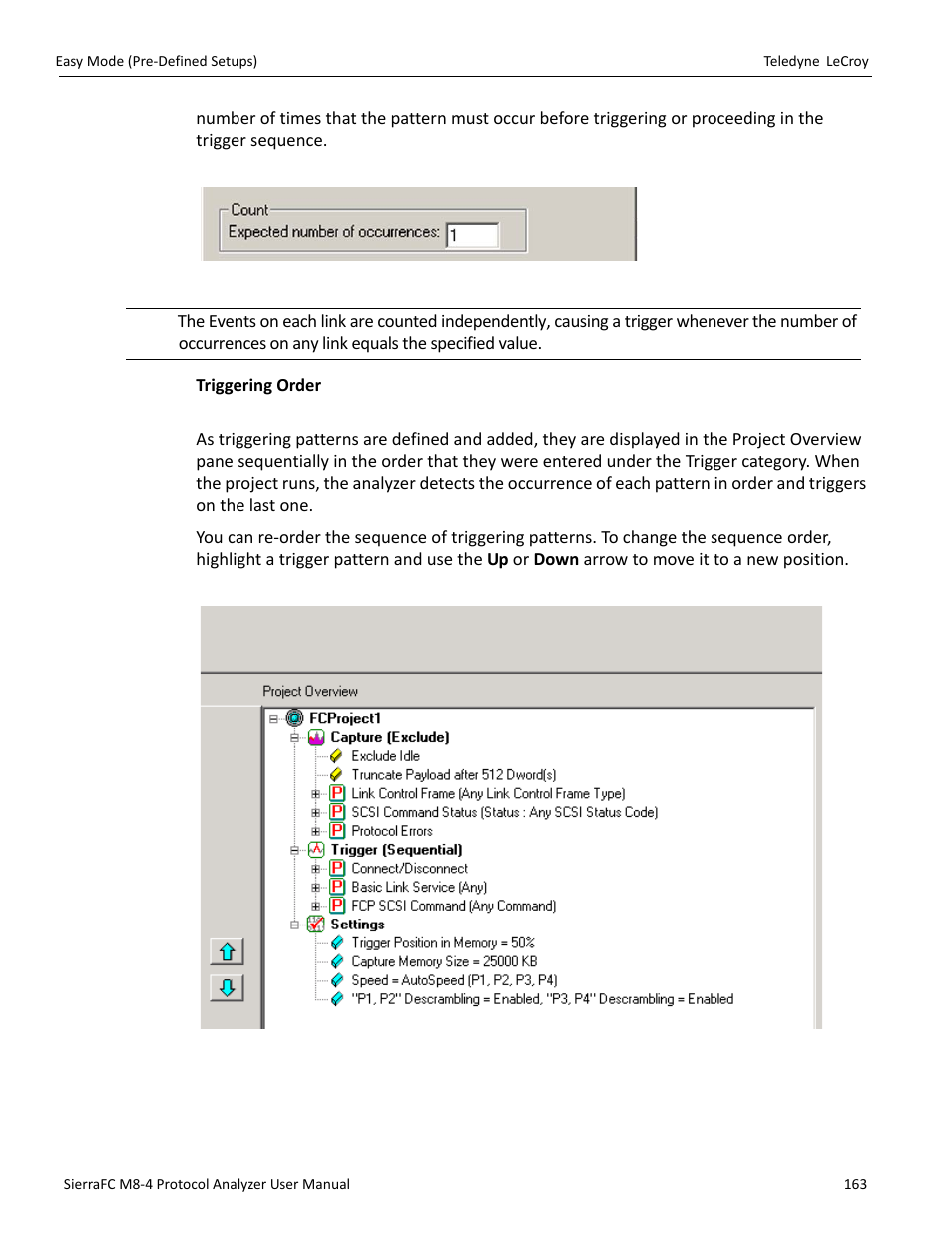 Teledyne LeCroy SierraFC M8-4 User Manual User Manual | Page 163 / 335