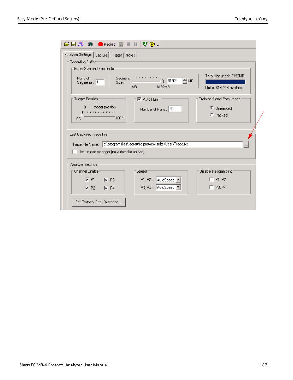 Teledyne LeCroy SierraFC M8-4 User Manual User Manual | Page 167 / 335