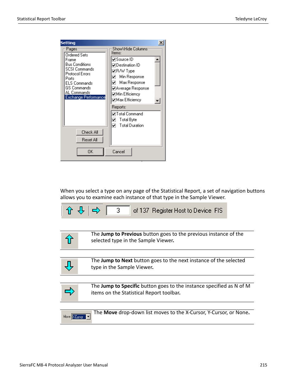 Link with sample view | Teledyne LeCroy SierraFC M8-4 User Manual User Manual | Page 215 / 335
