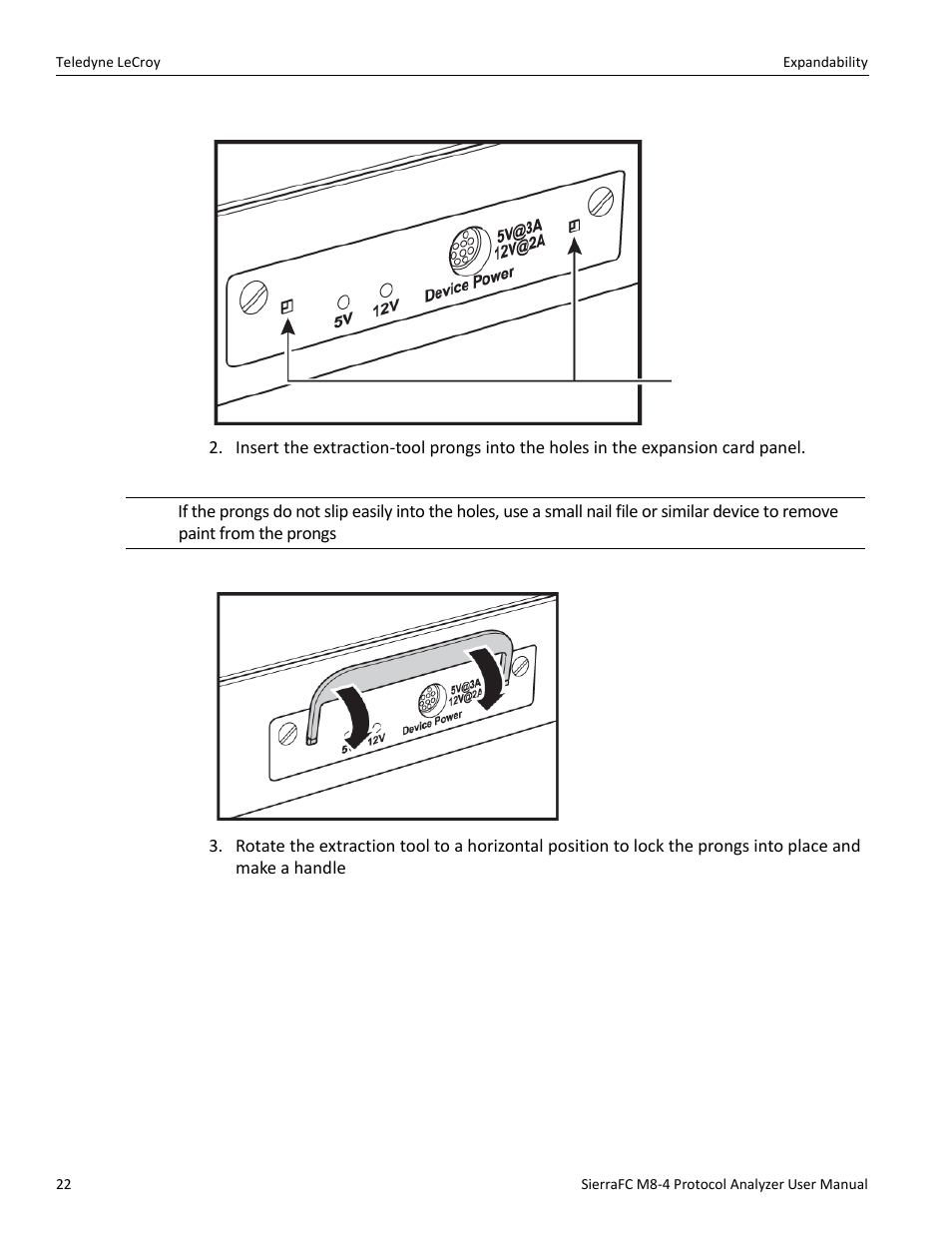 Teledyne LeCroy SierraFC M8-4 User Manual User Manual | Page 22 / 335