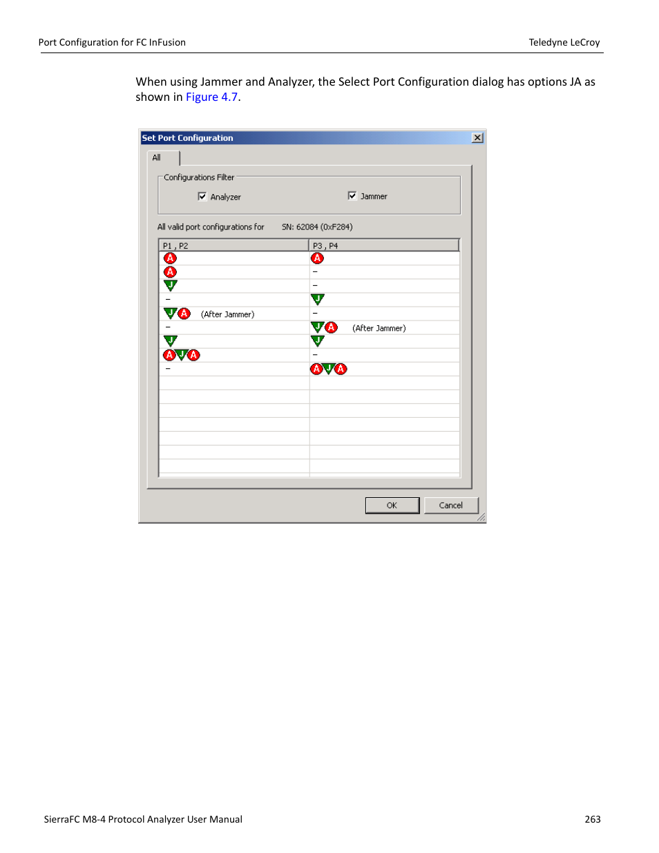 Teledyne LeCroy SierraFC M8-4 User Manual User Manual | Page 263 / 335