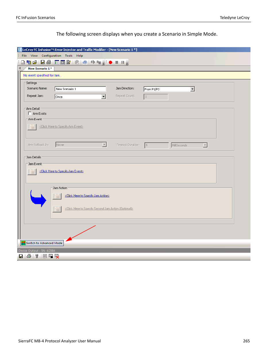 Teledyne LeCroy SierraFC M8-4 User Manual User Manual | Page 265 / 335