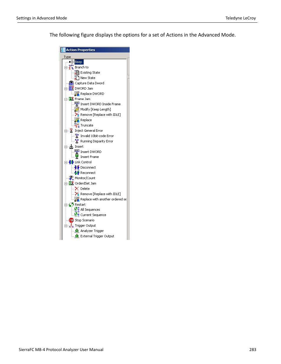 Teledyne LeCroy SierraFC M8-4 User Manual User Manual | Page 283 / 335