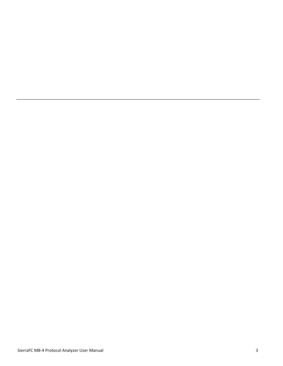 Teledyne LeCroy SierraFC M8-4 User Manual User Manual | Page 3 / 335