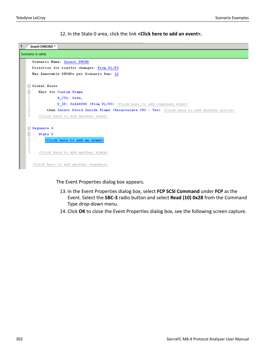 Teledyne LeCroy SierraFC M8-4 User Manual User Manual | Page 302 / 335