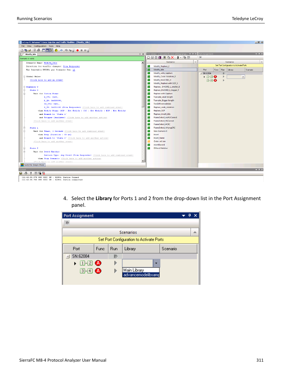 Teledyne LeCroy SierraFC M8-4 User Manual User Manual | Page 311 / 335