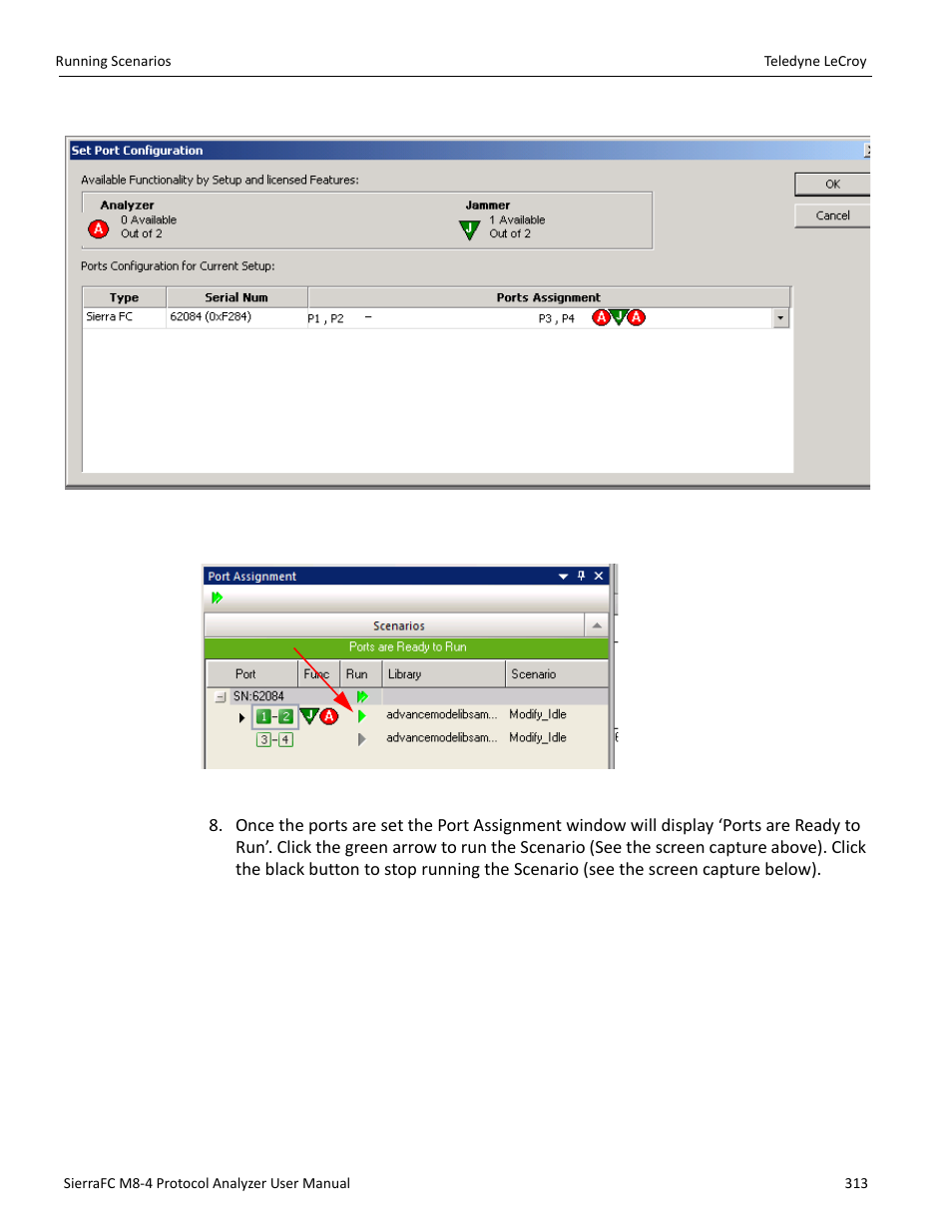 Teledyne LeCroy SierraFC M8-4 User Manual User Manual | Page 313 / 335