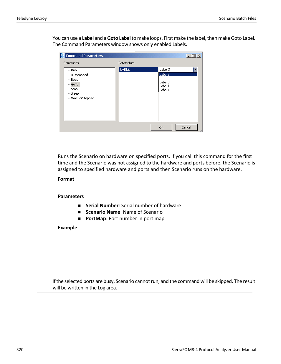 Teledyne LeCroy SierraFC M8-4 User Manual User Manual | Page 320 / 335
