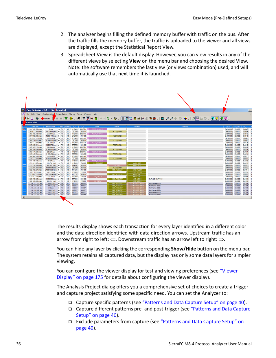 Teledyne LeCroy SierraFC M8-4 User Manual User Manual | Page 36 / 335