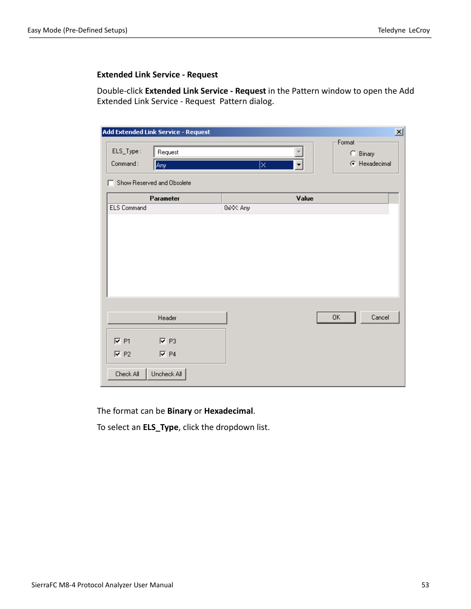 Els patterns | Teledyne LeCroy SierraFC M8-4 User Manual User Manual | Page 53 / 335