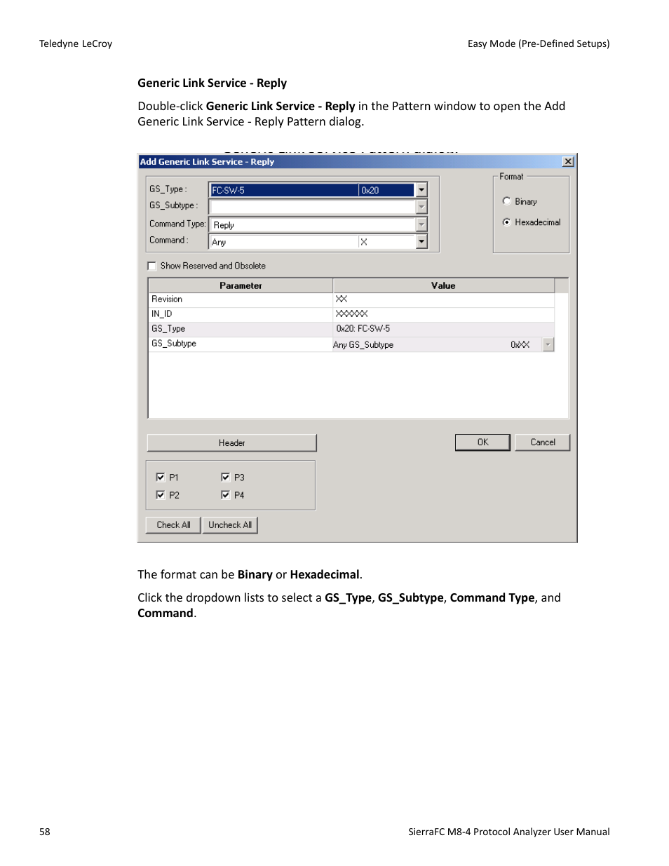 Teledyne LeCroy SierraFC M8-4 User Manual User Manual | Page 58 / 335