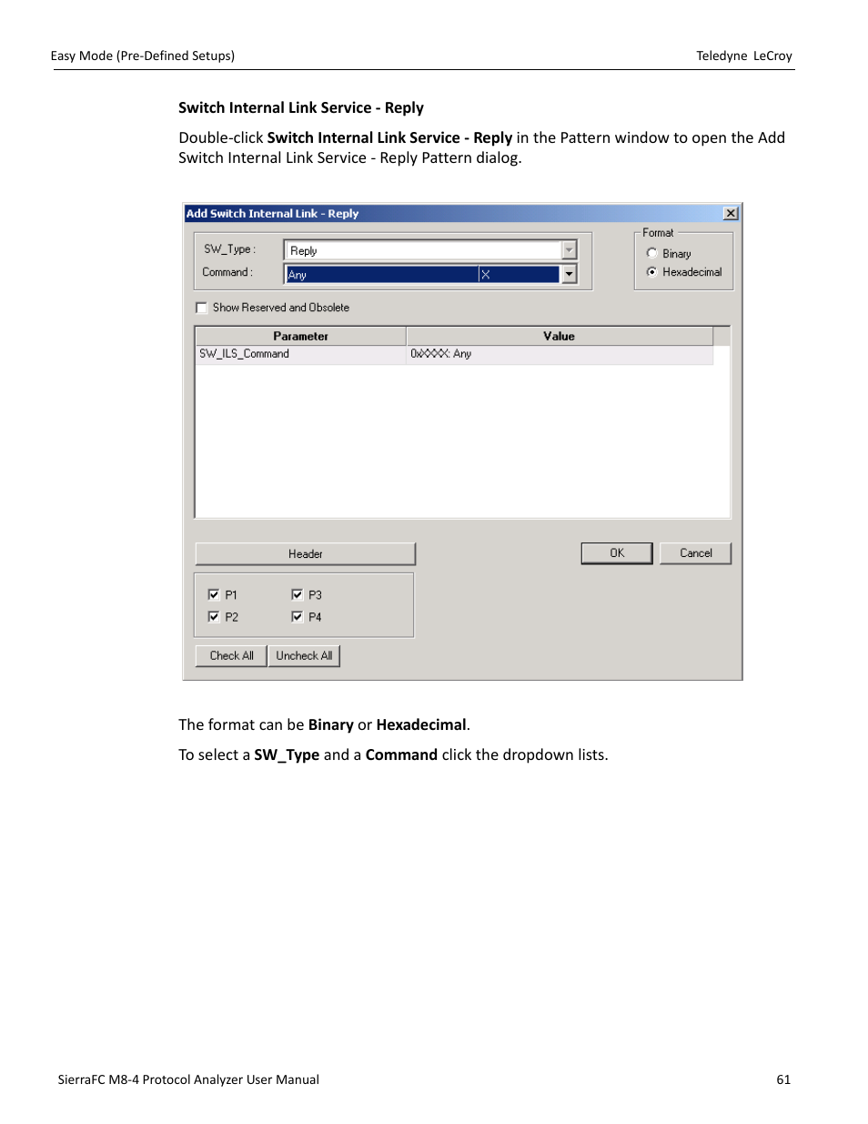 Teledyne LeCroy SierraFC M8-4 User Manual User Manual | Page 61 / 335