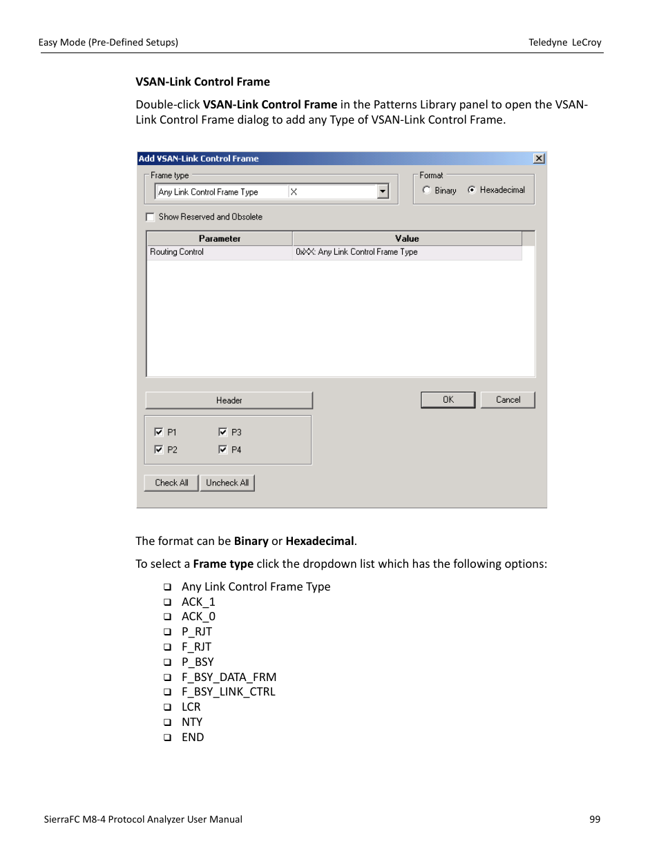 Teledyne LeCroy SierraFC M8-4 User Manual User Manual | Page 99 / 335