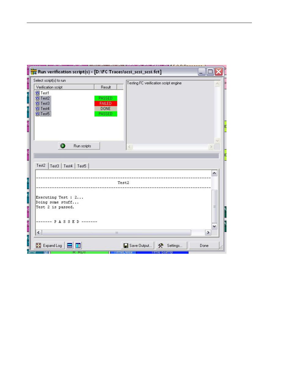 1 running verification scripts, Unning verification scripts | Teledyne LeCroy SierraFC Verification Script Engine Reference Manual User Manual | Page 14 / 64