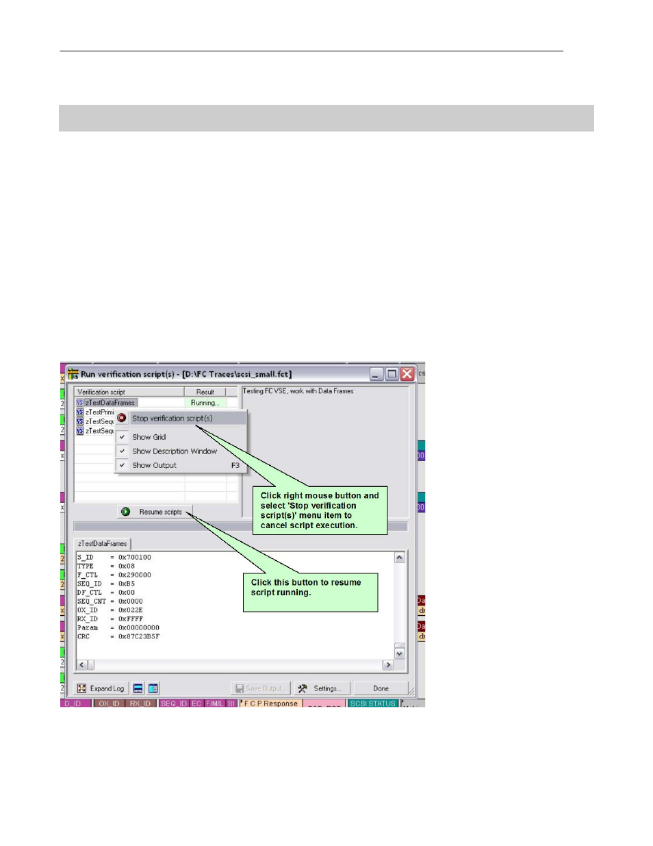 4 pause(), Ause | Teledyne LeCroy SierraFC Verification Script Engine Reference Manual User Manual | Page 62 / 64
