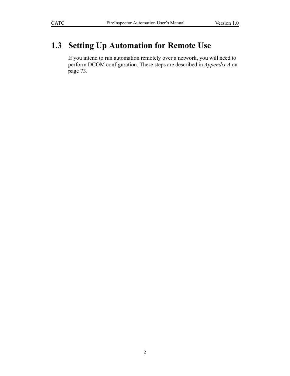 3 setting up automation for remote use, Setting up automation for remote use | Teledyne LeCroy FireInspector Automation Application Programming Interface User Manual | Page 6 / 92